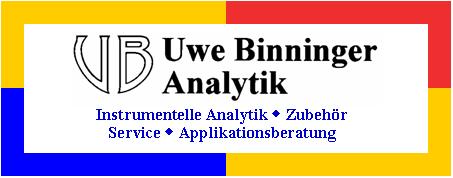 Uwe Binninger Analytik - Logo im Rahmen